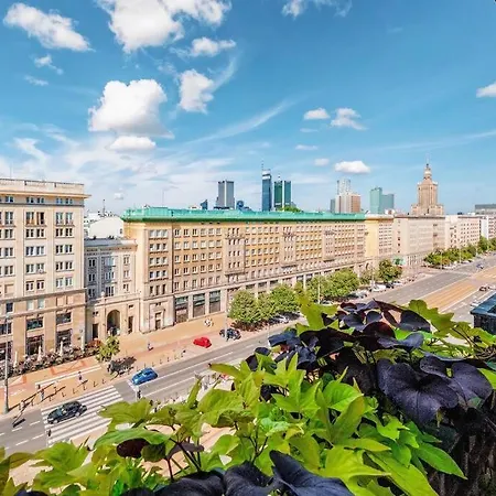 Lux Apartament W Centrum, Plac Konstytucji, Klimatyzacja, Widokowy ורשה